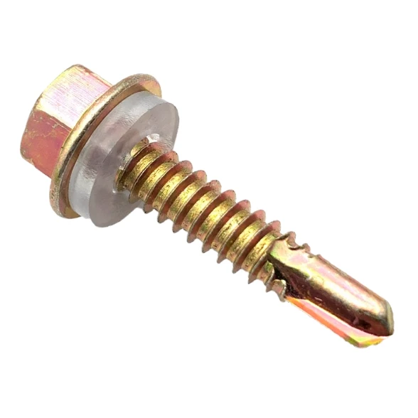 Hex Head Self-Drilling Screws With PVC Washer high quality