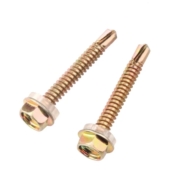 Hex Head Self-Drilling Screws With PVC Washer factory